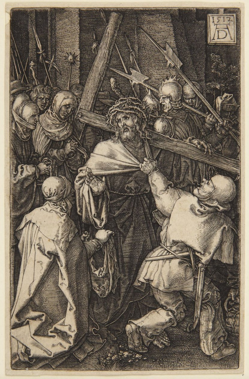 Le Portement de croix (de la Passion gravée) - Albrecht Dürer