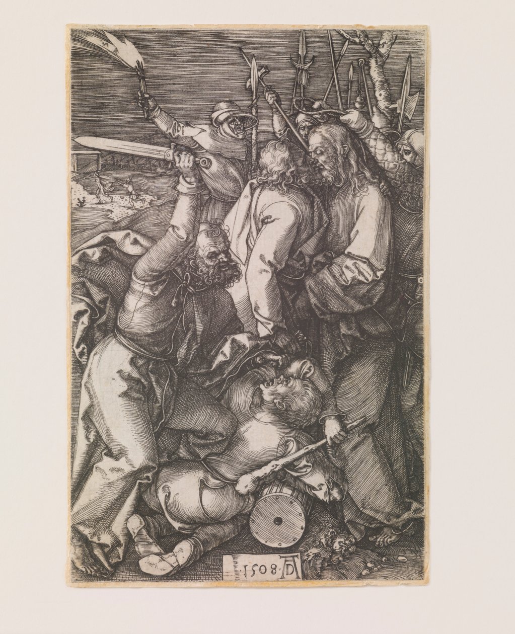 La trahison du Christ de la série La Passion gravée - Albrecht Dürer