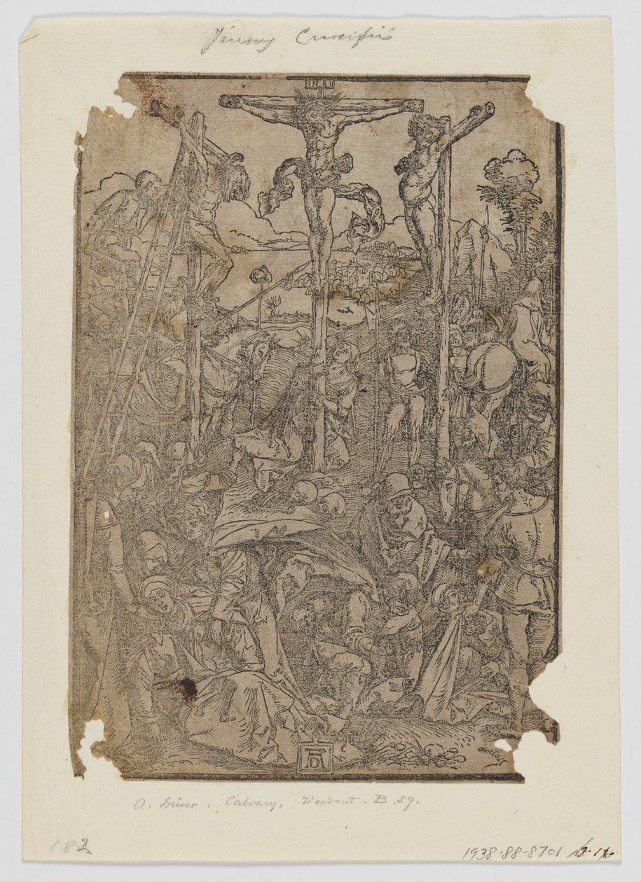 Cavalerie avec les trois croix - Albrecht Dürer