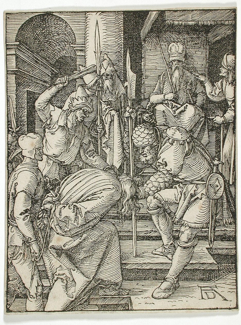 Le Christ devant Anne - Albrecht Dürer