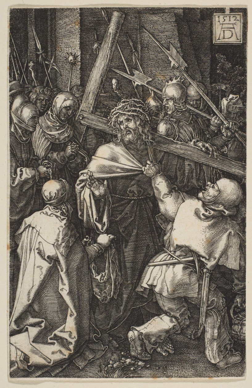Le Christ portant la croix, de «La Passion» - Albrecht Dürer