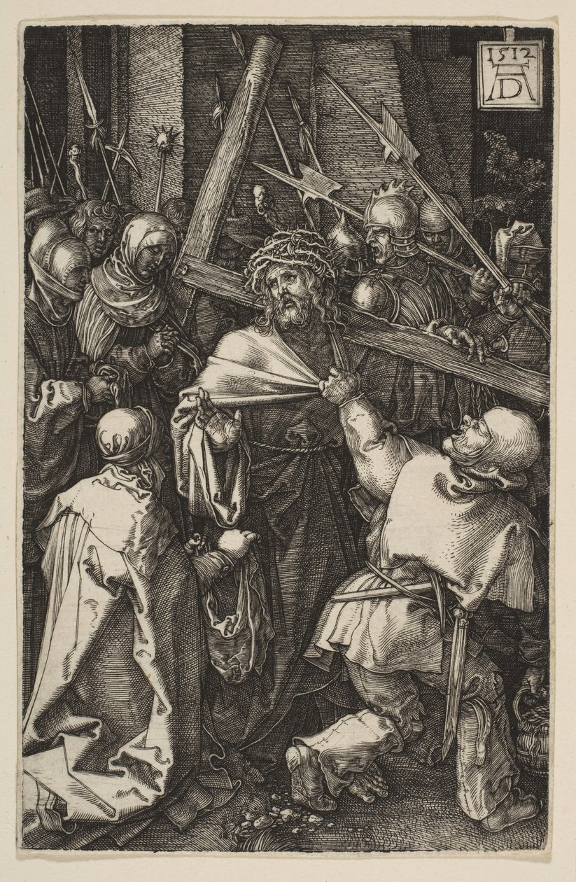 Le Christ portant la croix, de La Passion, 1512 - Albrecht Dürer
