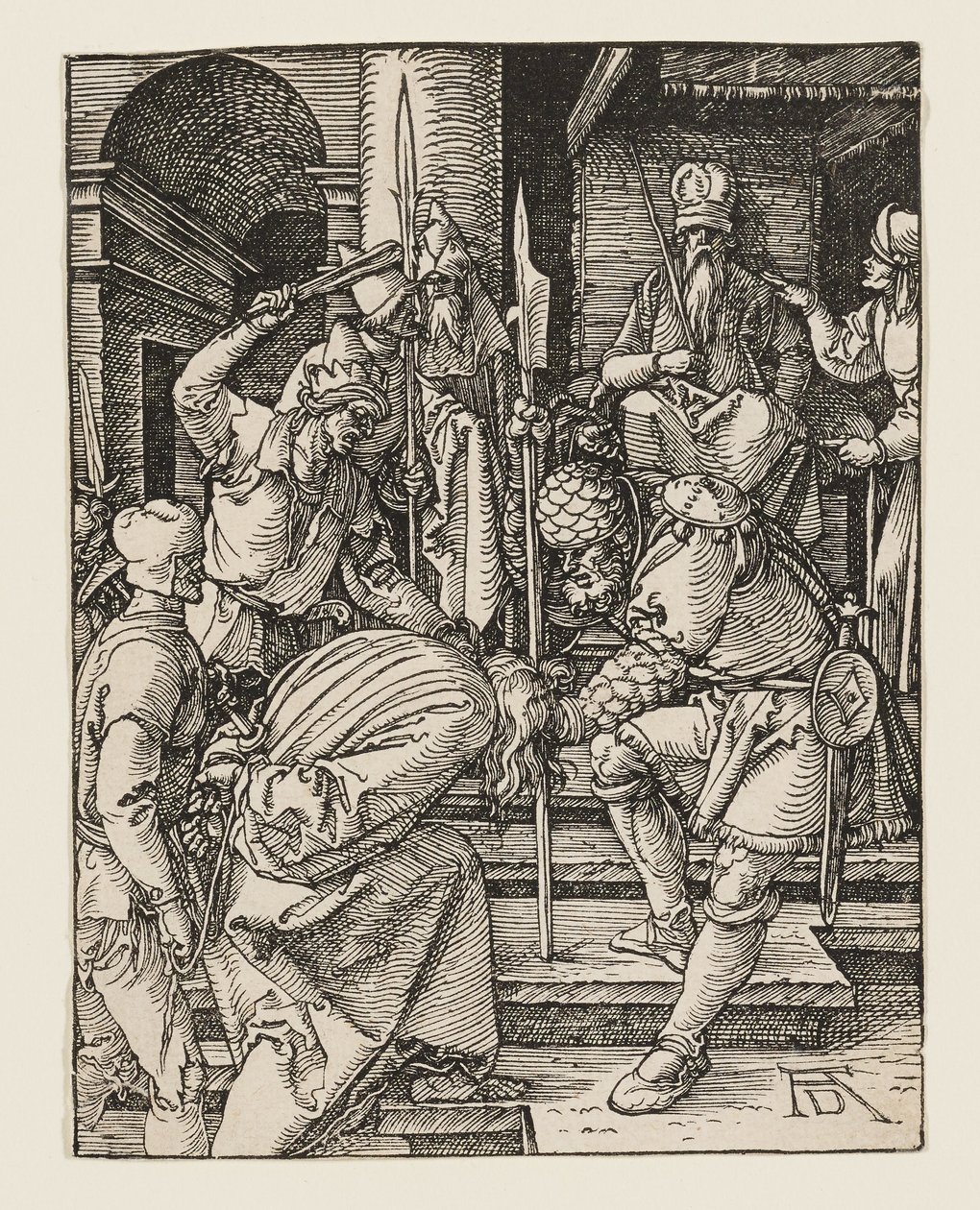 Le Christ conduit devant le grand prêtre - Albrecht Dürer