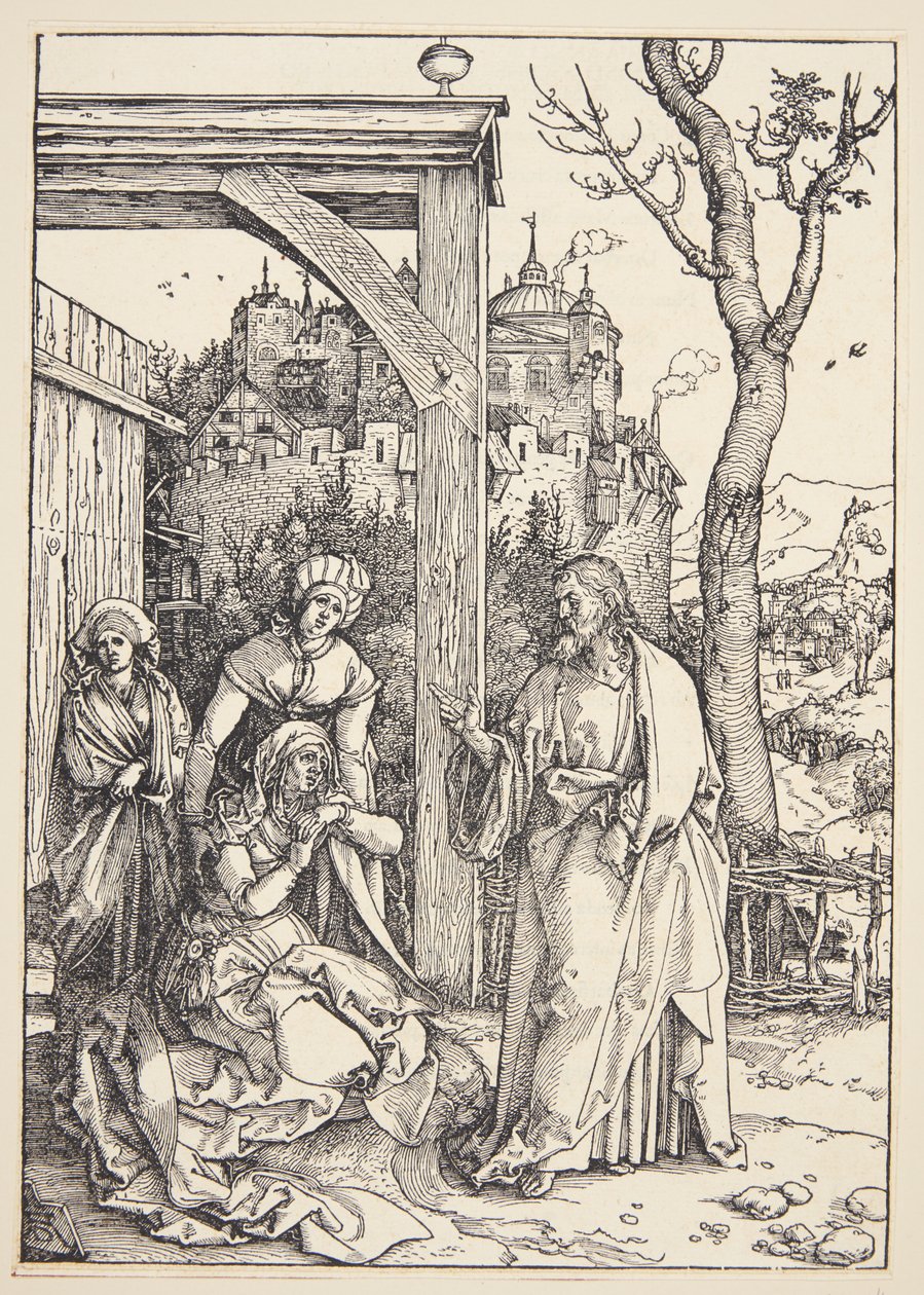Le Christ prenant congé de sa mère - Albrecht Dürer