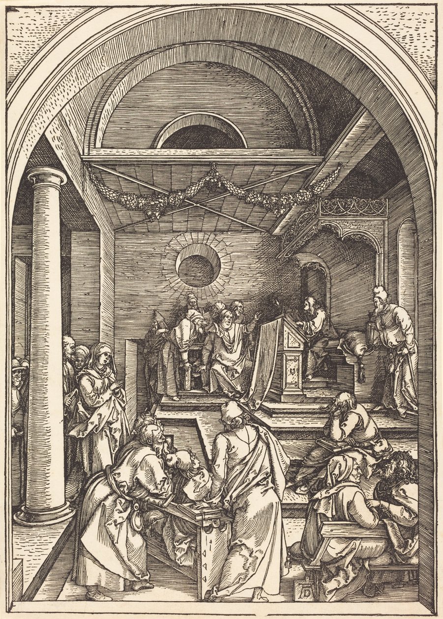 Le Christ parmi les docteurs de la Loi - Albrecht Dürer