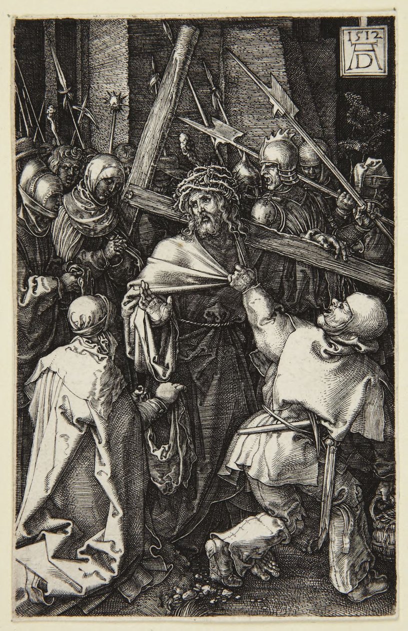 Le Christ portant la croix (série « La Passion » gravée) - Albrecht Dürer