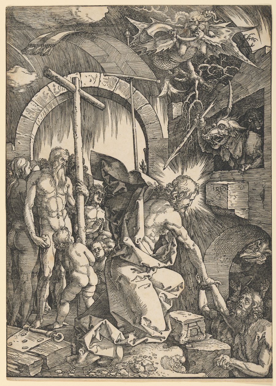 Le Christ aux limbes, extrait de *La Grande Passion* - Albrecht Dürer