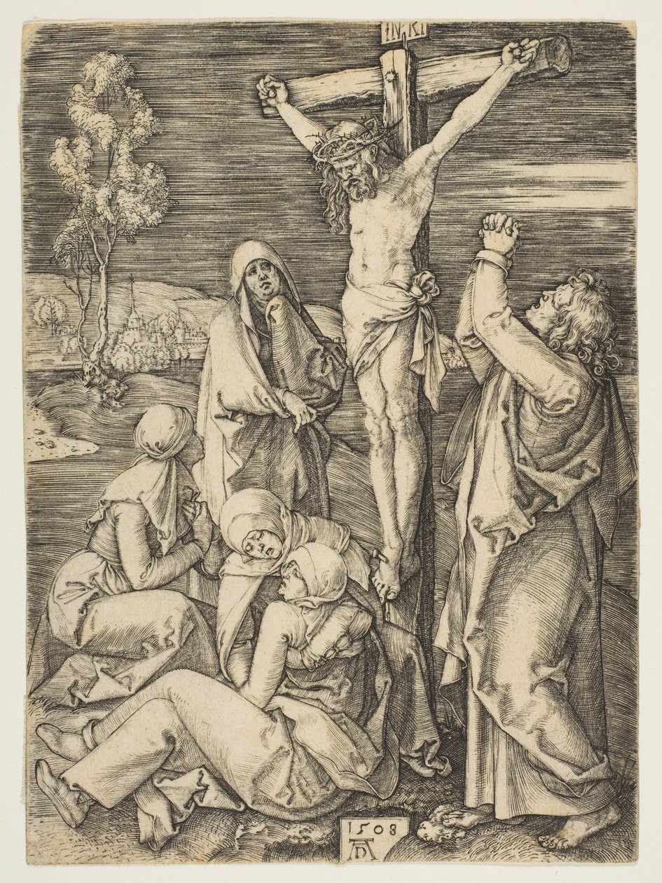 Le Christ sur la croix - Albrecht Dürer
