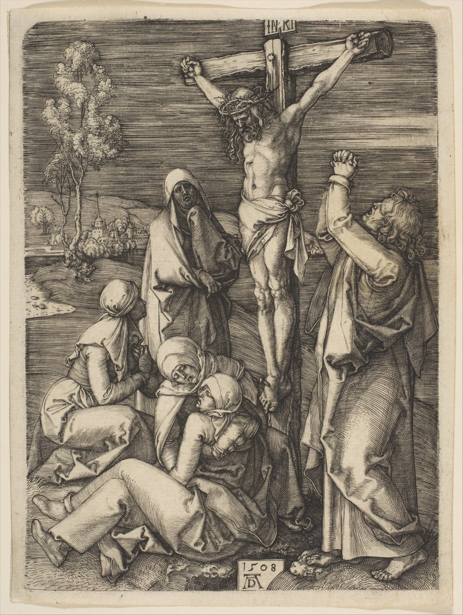 Le Christ en croix - Albrecht Dürer