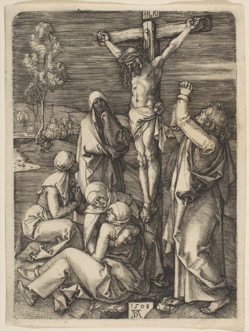 Le Christ en croix - Albrecht Dürer