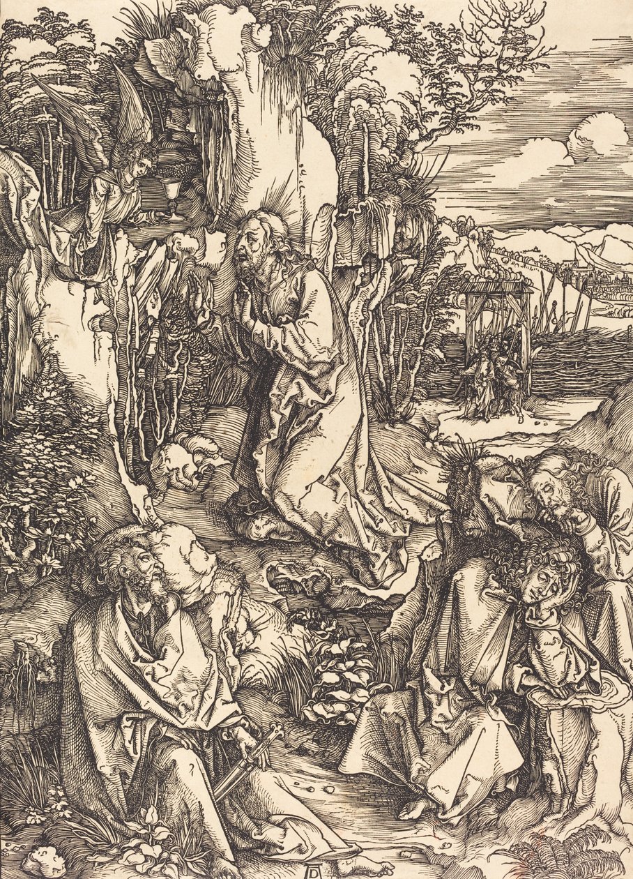 Christ au mont des Oliviers - Albrecht Dürer