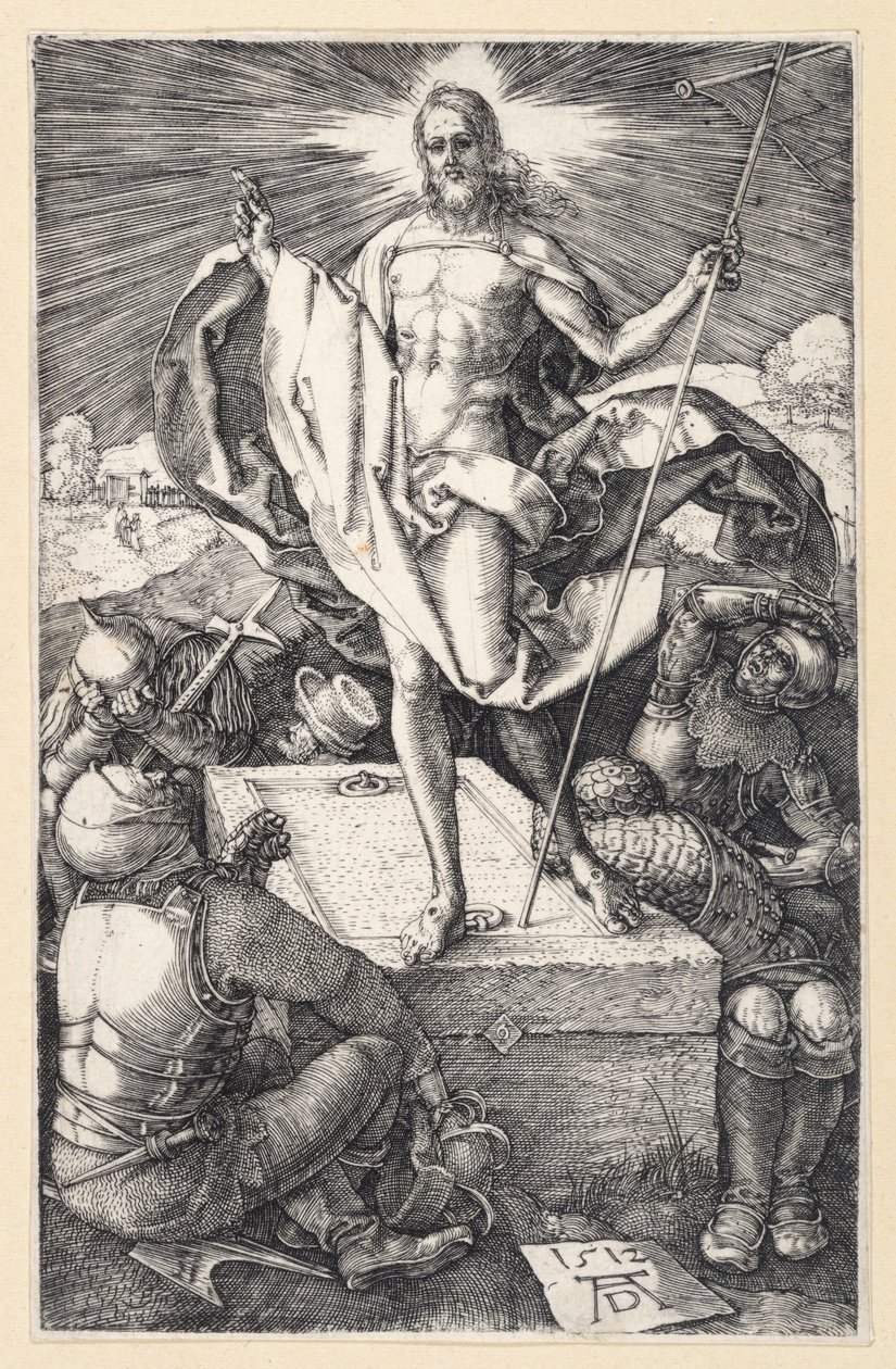 La Résurrection du Christ (Passion gravée) - Albrecht Dürer