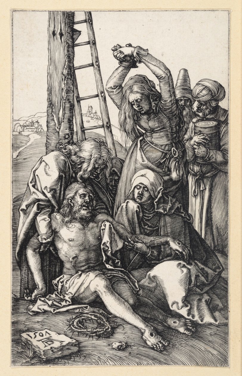 Déploration du Christ (Passion gravée) - Albrecht Dürer
