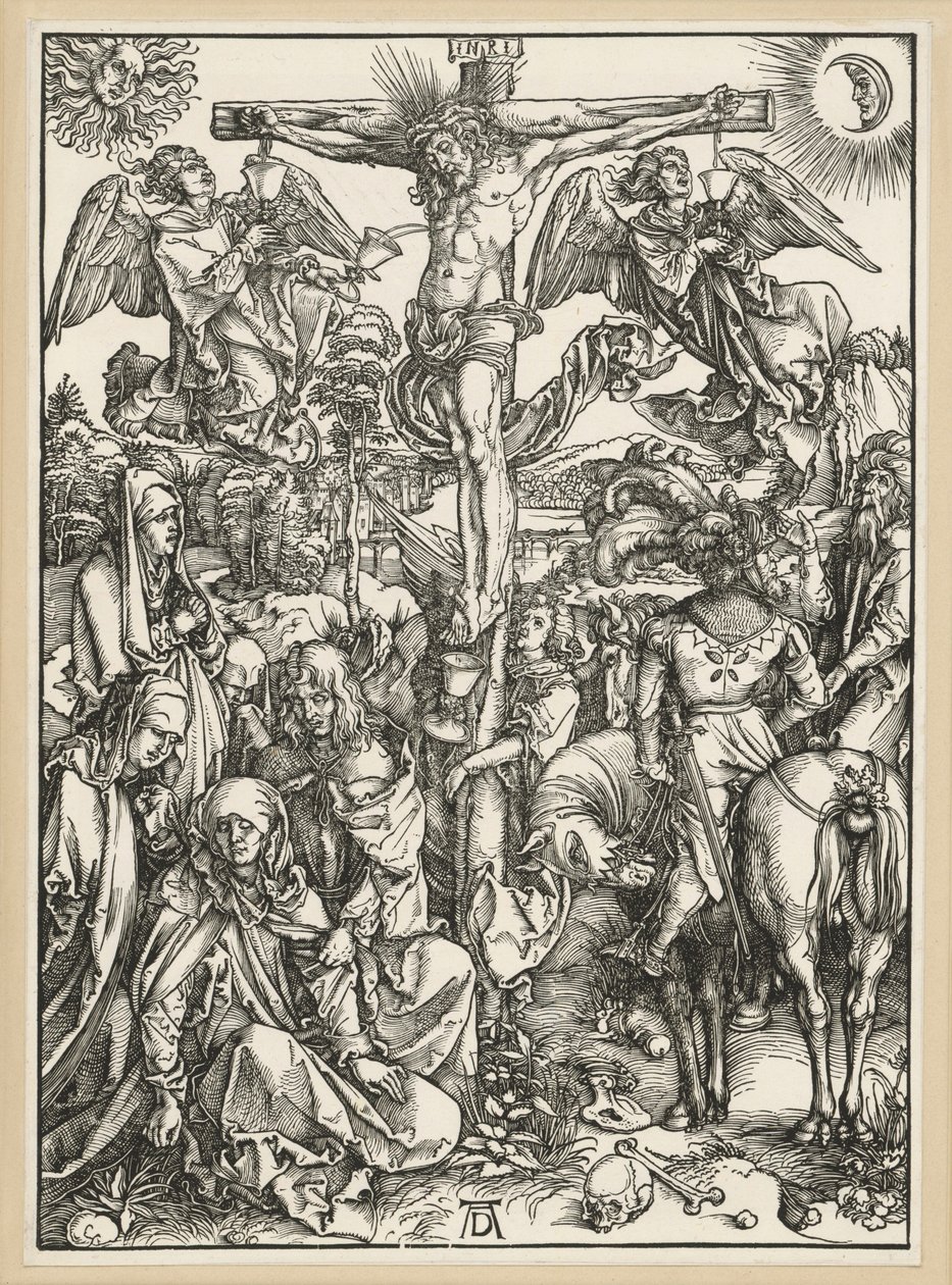 La crucifixion du Christ (La Grande Passion) - Albrecht Dürer