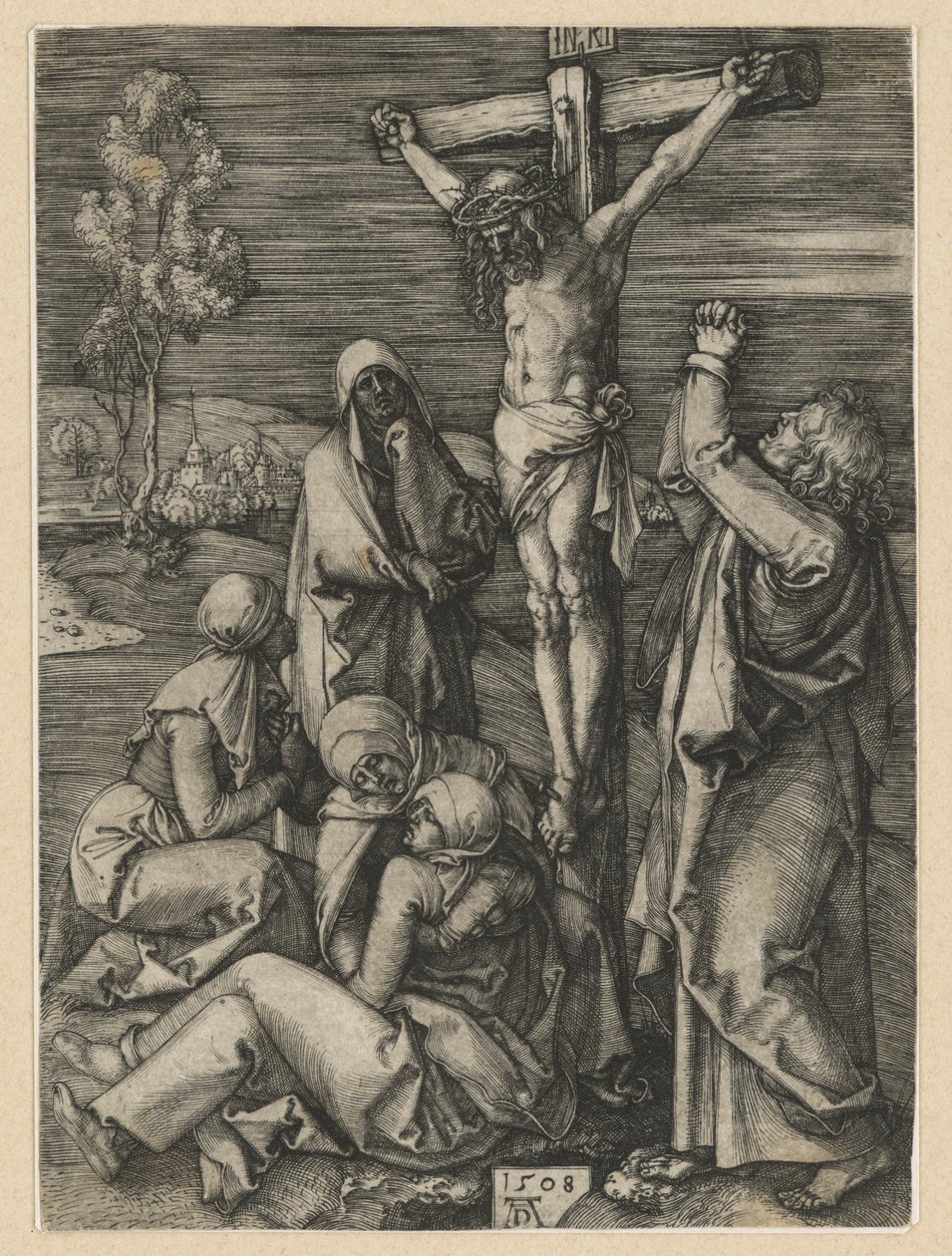 Le Christ en croix - Albrecht Dürer