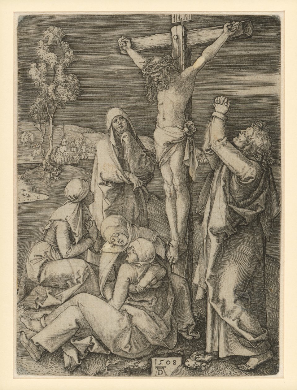 Le Christ en croix - Albrecht Dürer