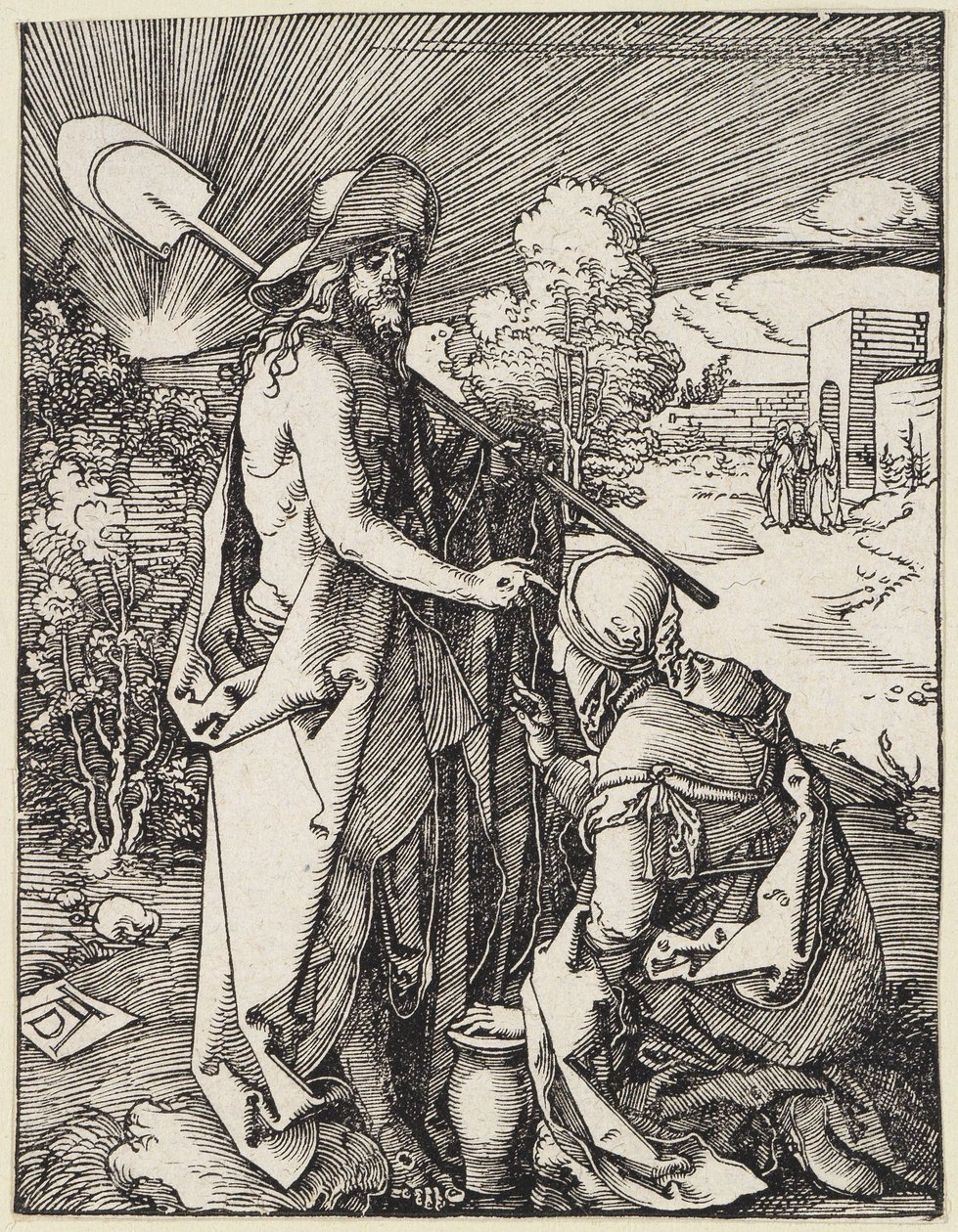 Le Christ apparaît à Madeleine - Albrecht Dürer