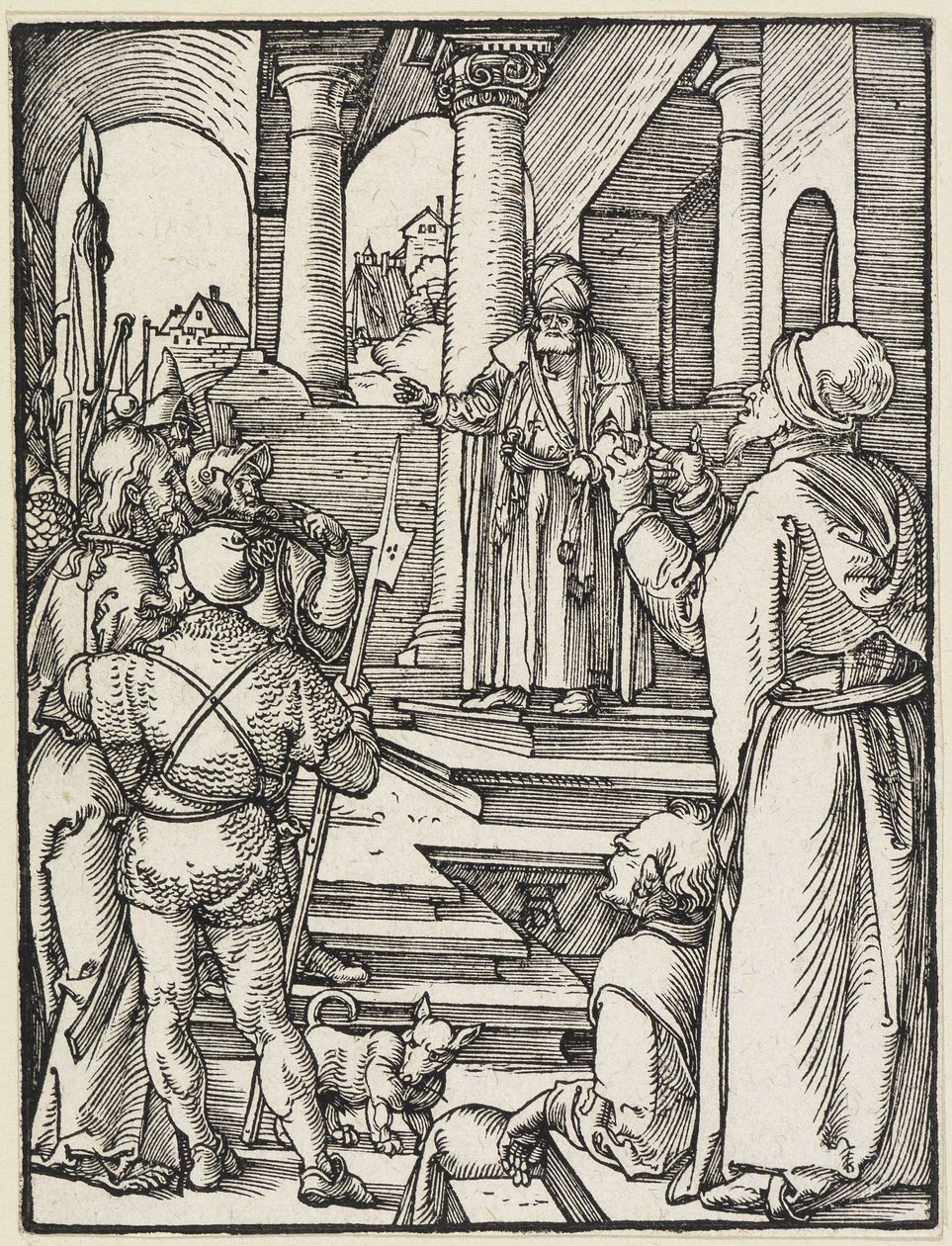 Le Christ devant Pilate - Albrecht Dürer