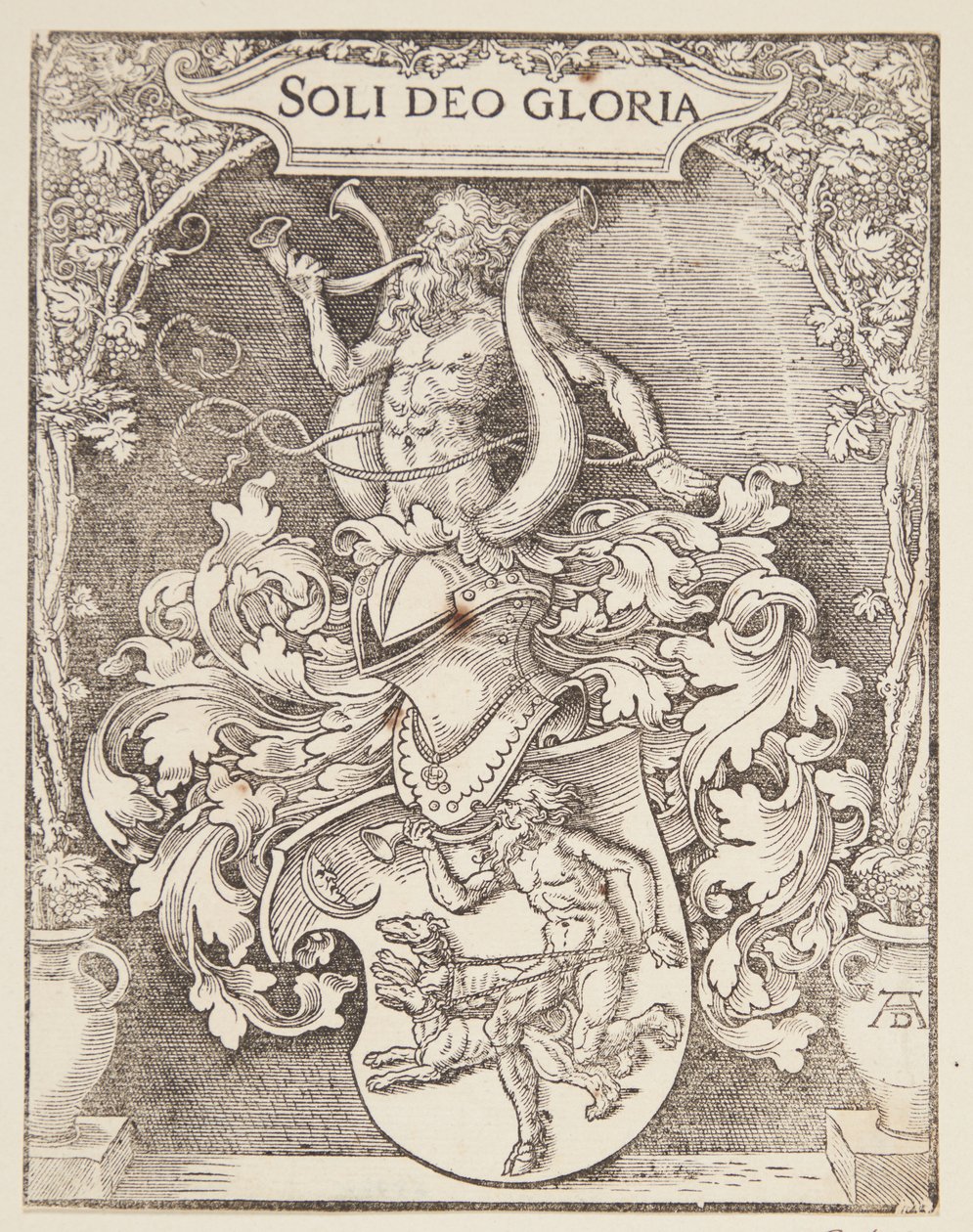 Blason de Johann Tscherte - Albrecht Dürer