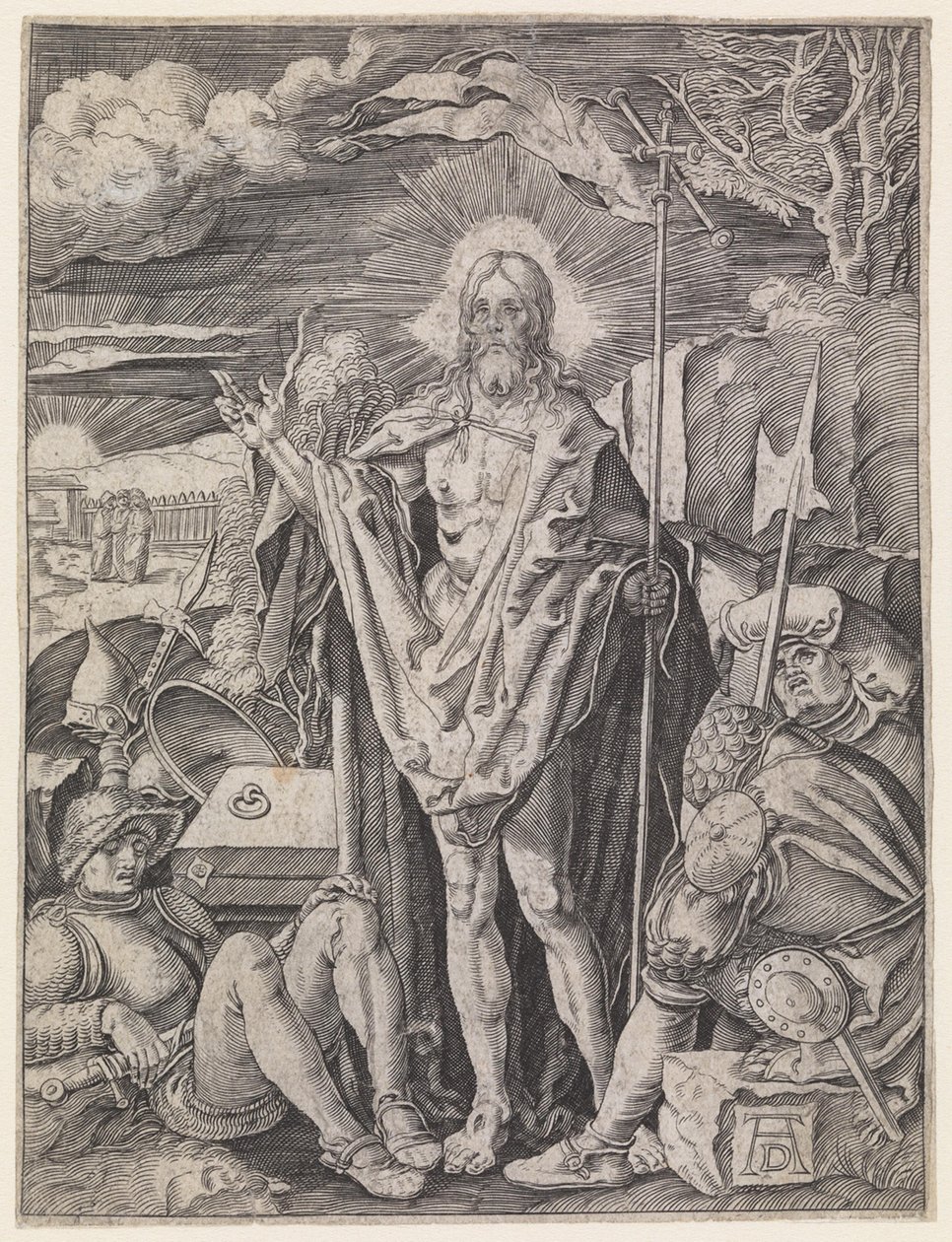 La résurrection du Christ - Albrecht Dürer
