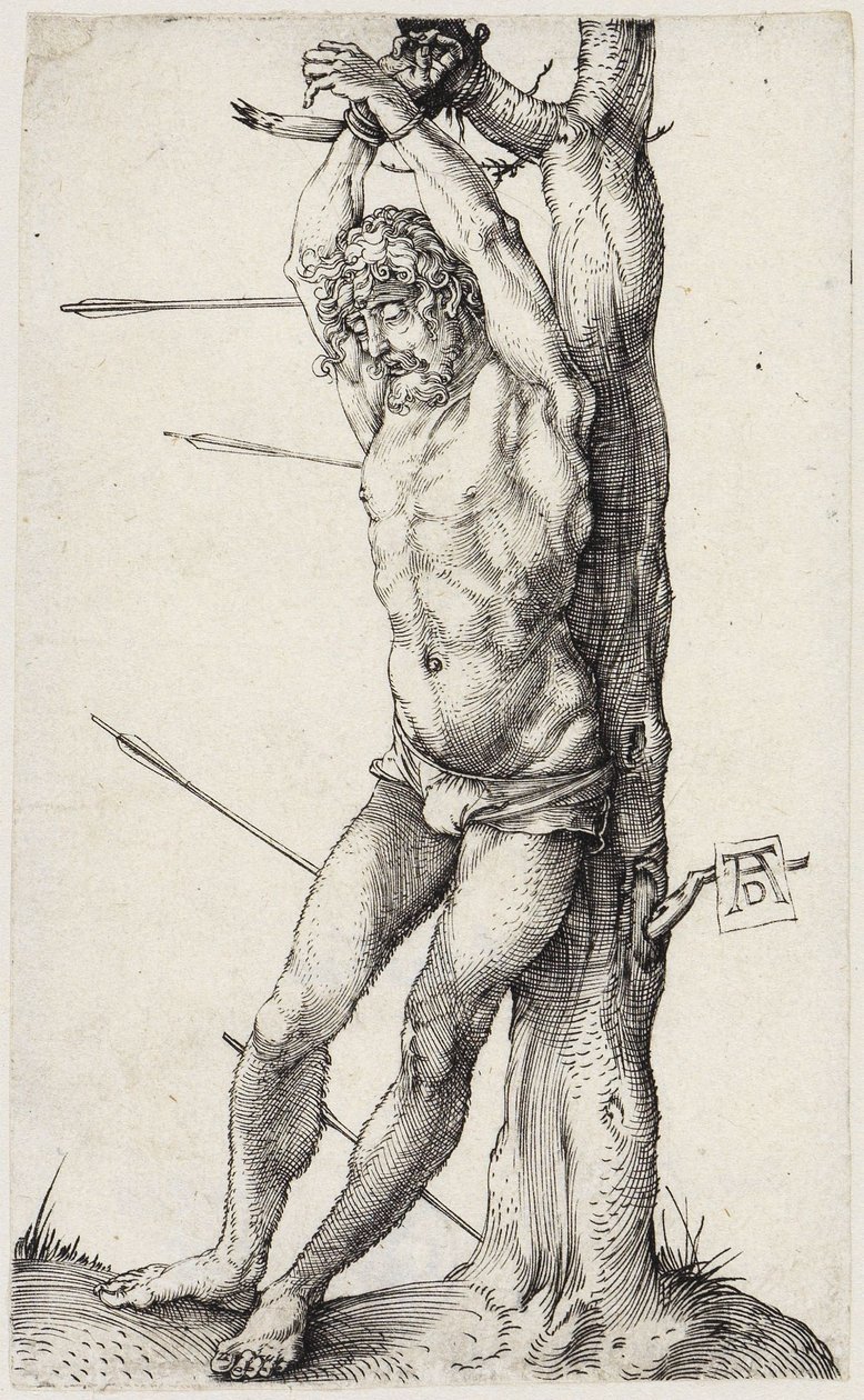 Saint Sébastien au Baume - Albrecht Dürer