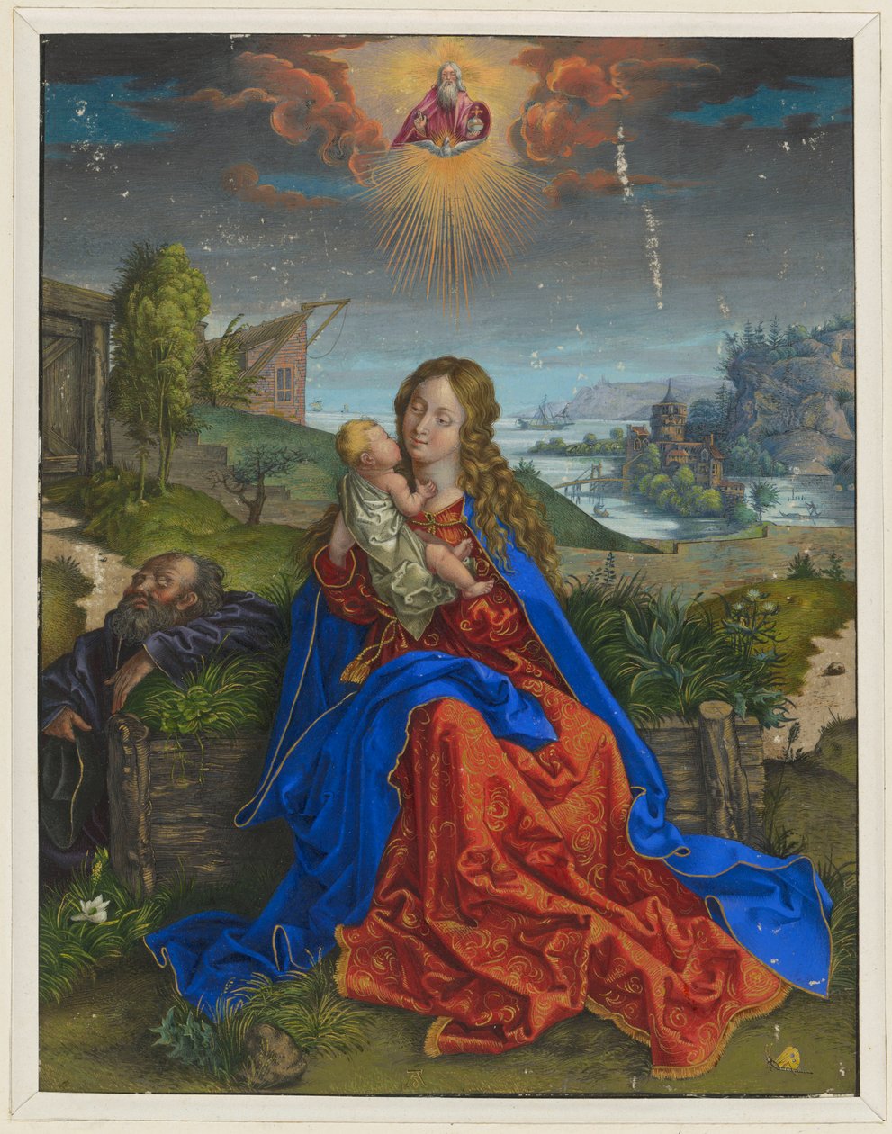 La Sainte Famille et le papillon - Albrecht Dürer