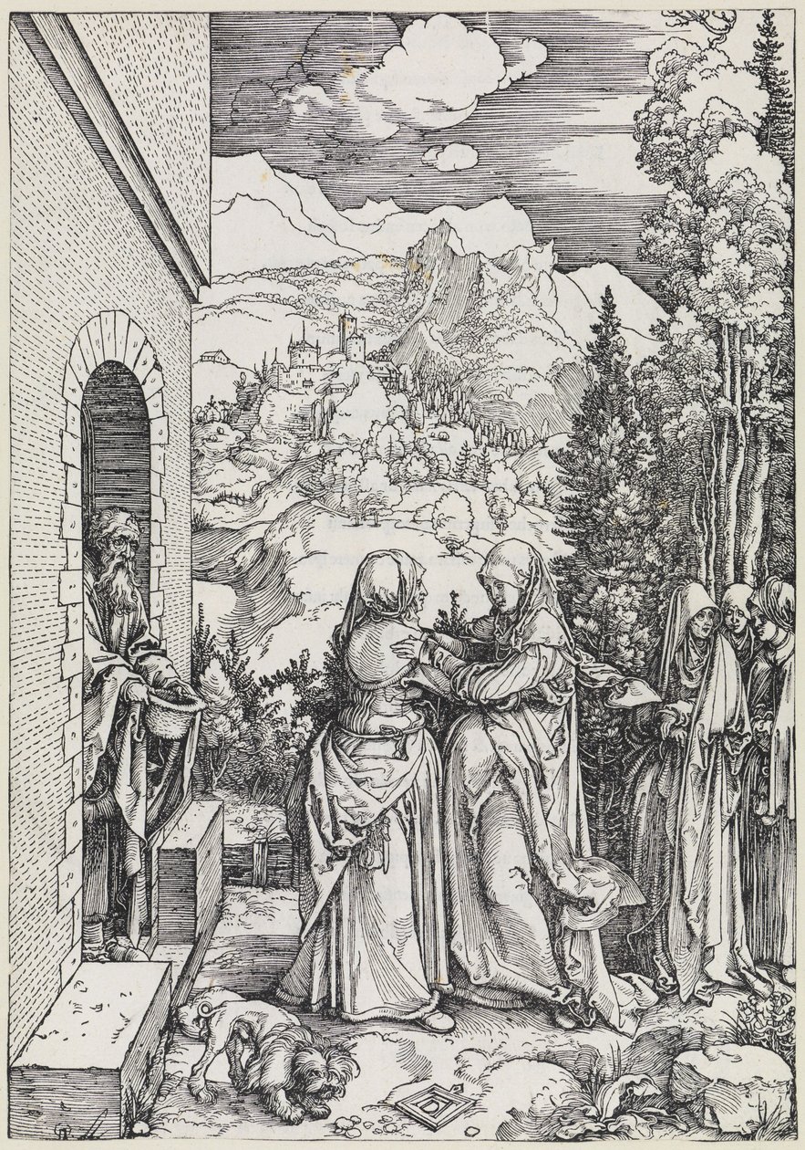 La Visitation - Albrecht Dürer