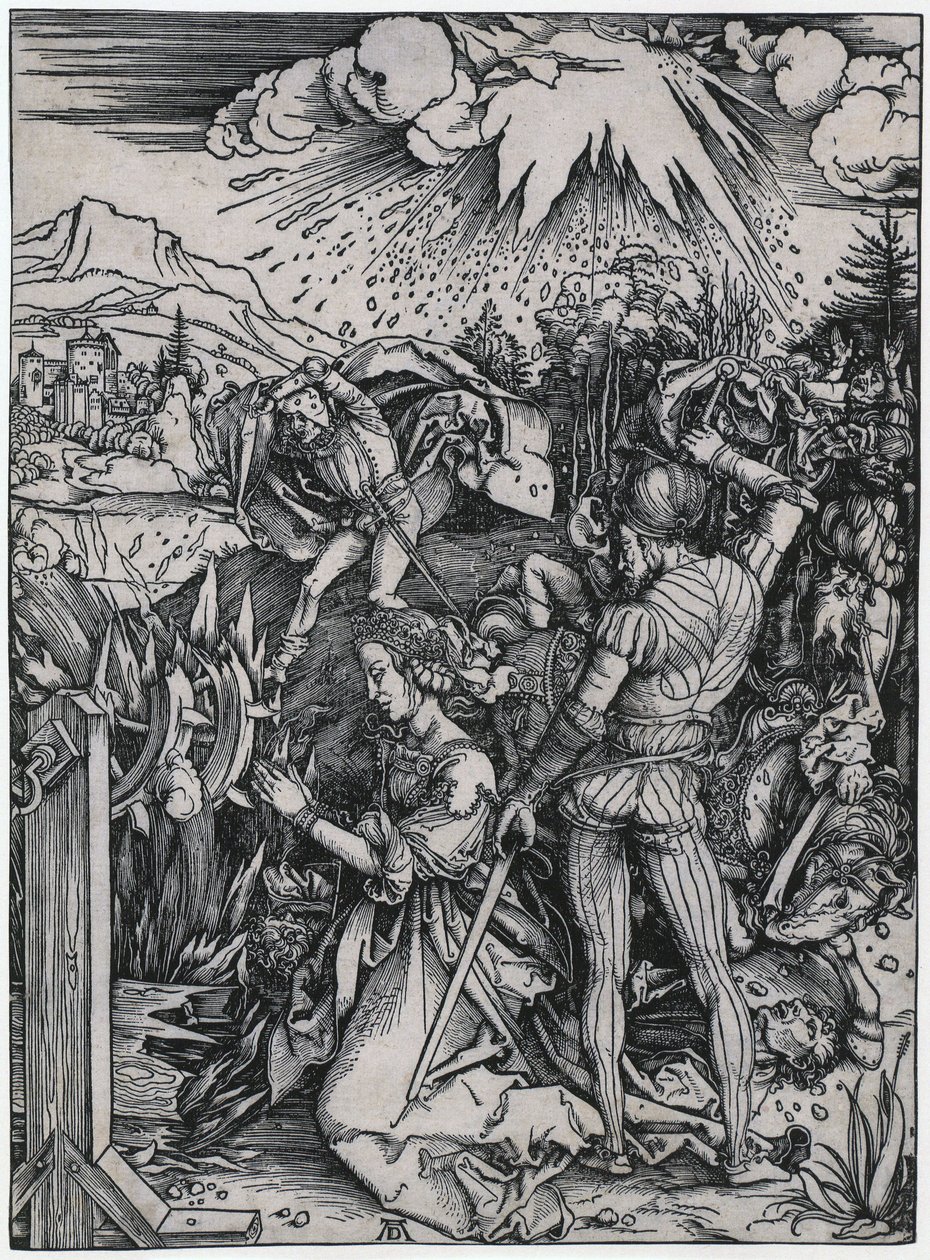 Le martyre de sainte Catherine - Albrecht Dürer