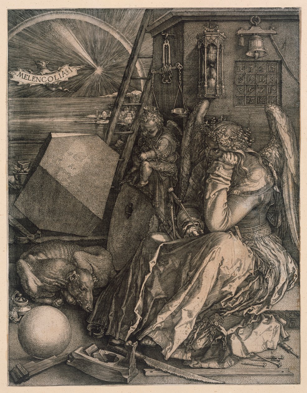 La mélancolie - Albrecht Dürer