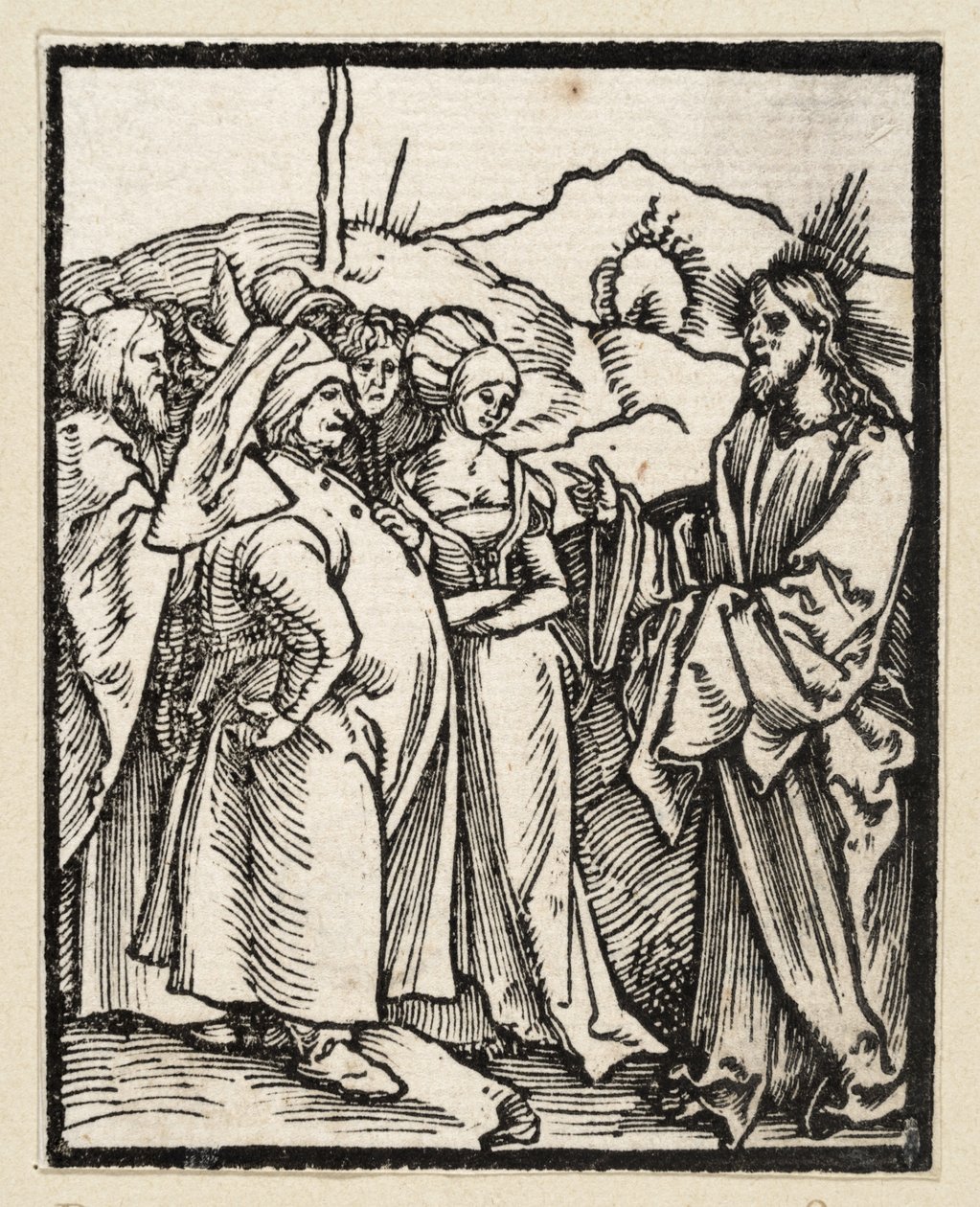 Les pécheurs viennent au Christ (43 thèmes religieux) - Albrecht Dürer