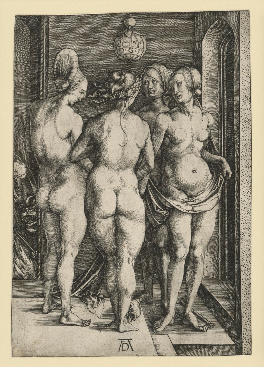 Les quatre femmes nues - Albrecht Dürer