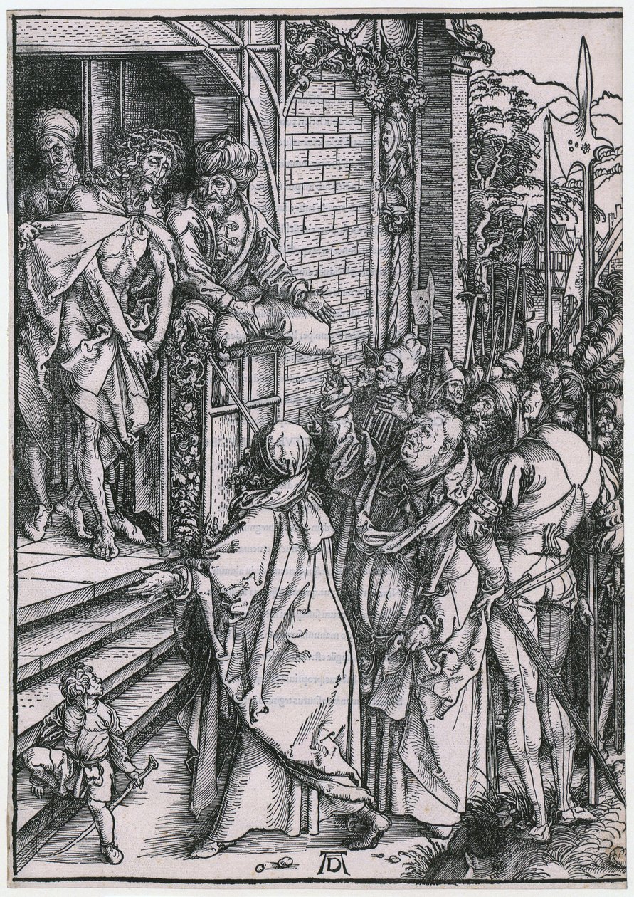 Ecce homo, feuille n° 6 de la série « La Grande Passion » - Albrecht Dürer