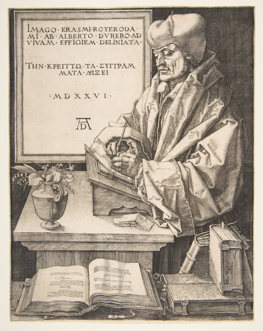 Érasme de Rotterdam - Albrecht Dürer