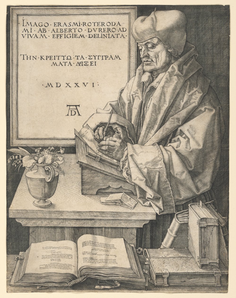 Érasme de Rotterdam - Albrecht Dürer