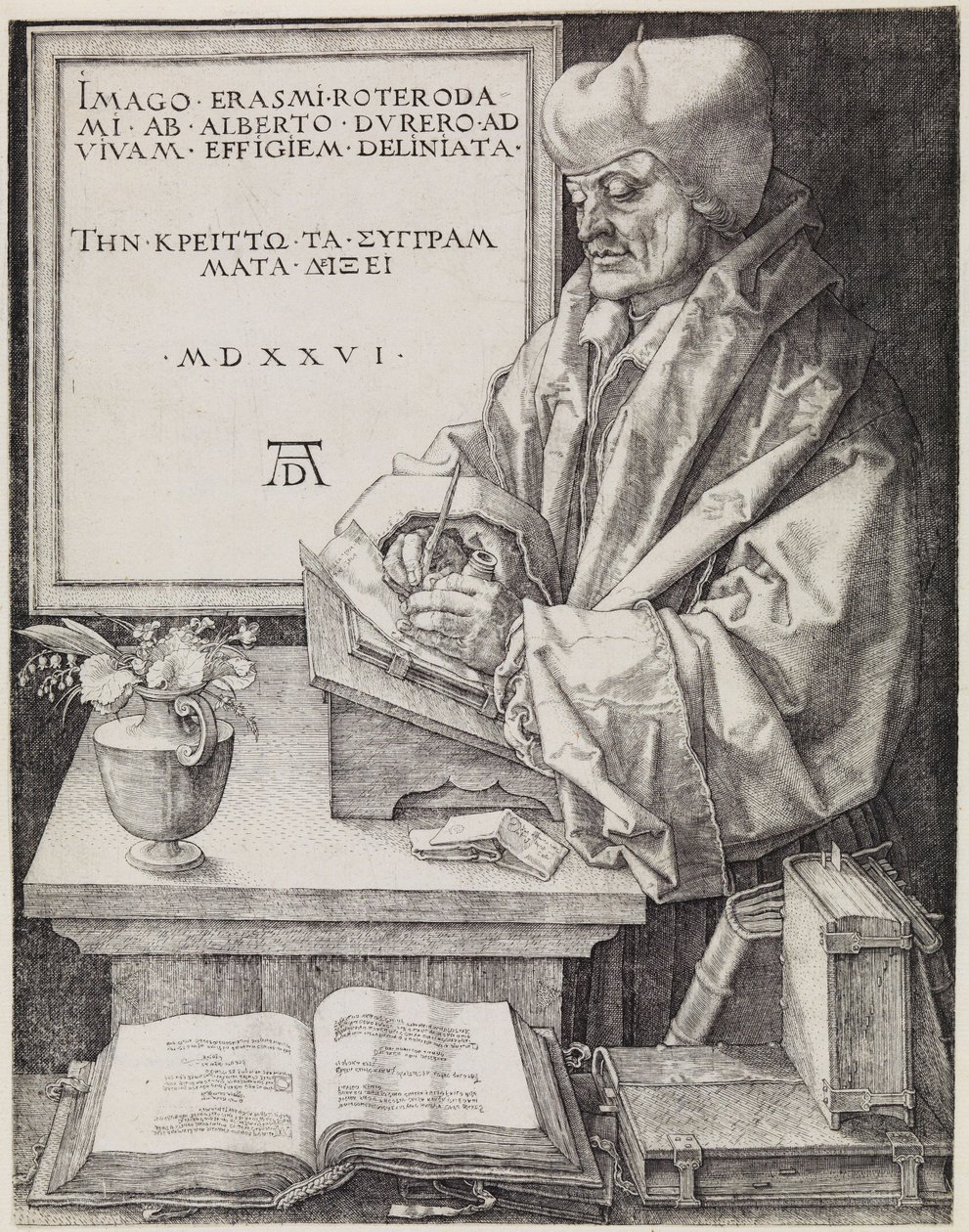 Érasme de Rotterdam - Albrecht Dürer