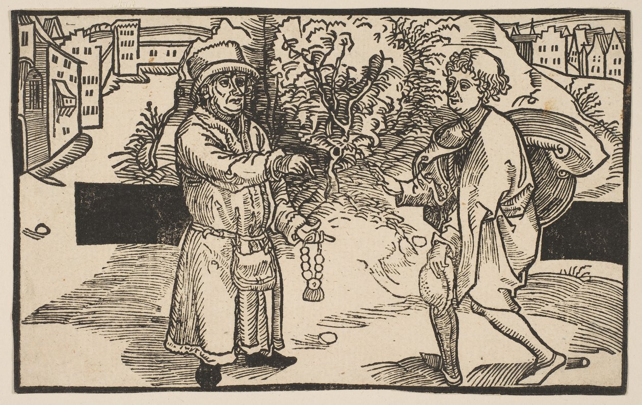Eunuques, de La Comédie de Térence, réimpression du 19ème siècle - Albrecht Dürer