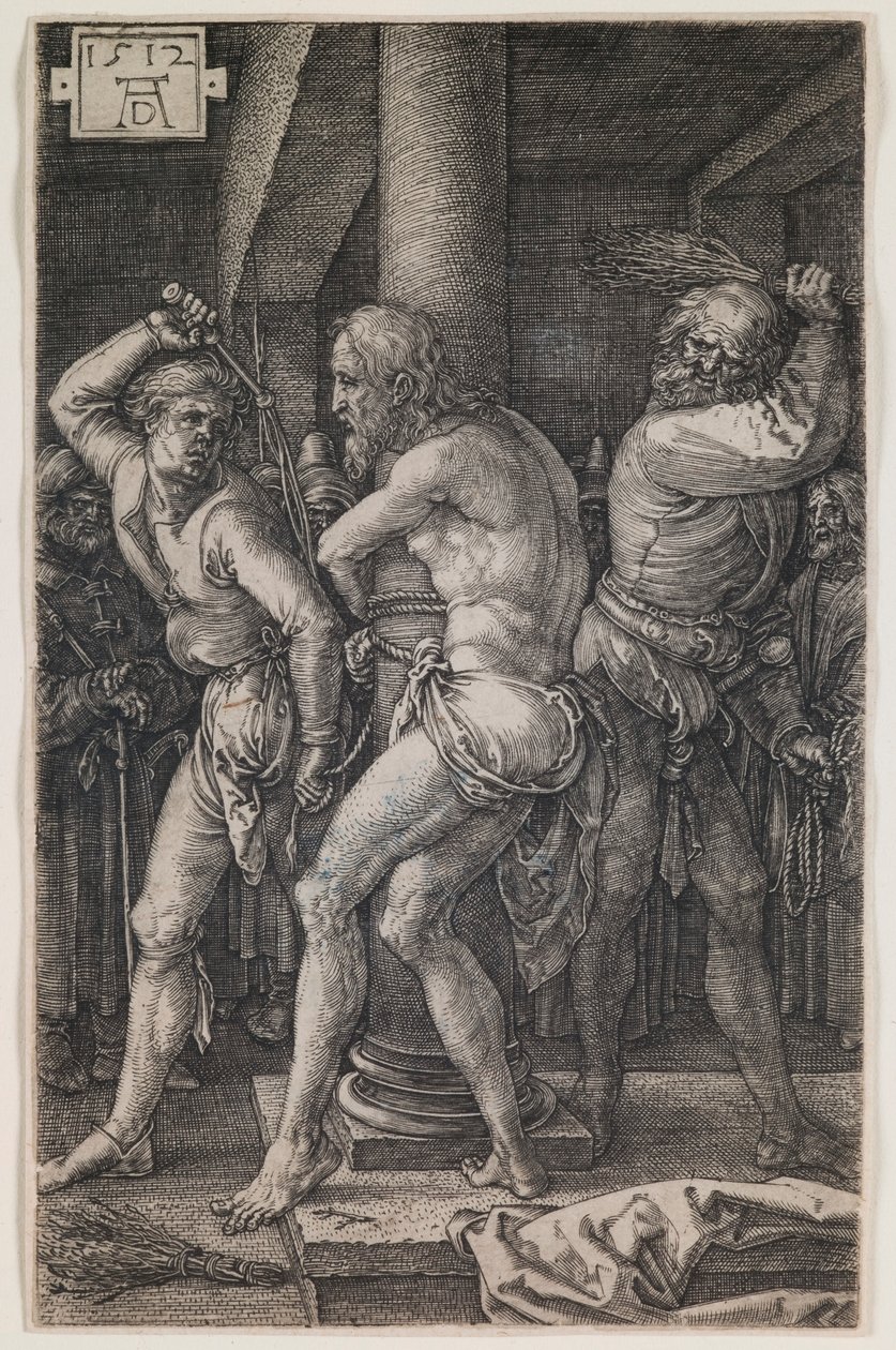 Flagellation, de la série « La Passion gravée » - Albrecht Dürer
