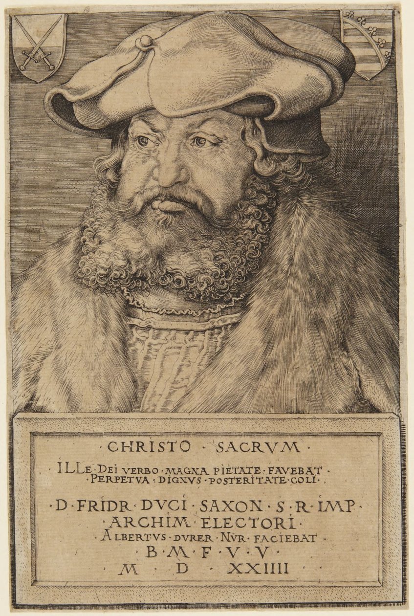 Frédéric, prince électeur de Saxe  (né en 104 ; mort en 102) - Albrecht Dürer