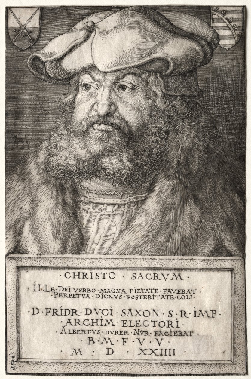 Frédéric le Sage, Électeur de Saxe - Albrecht Dürer