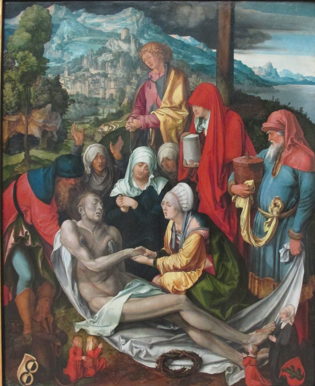 French : Lamentation du Christ ("Glimsche Beweinung") Lamentation of Christ - Albrecht Dürer