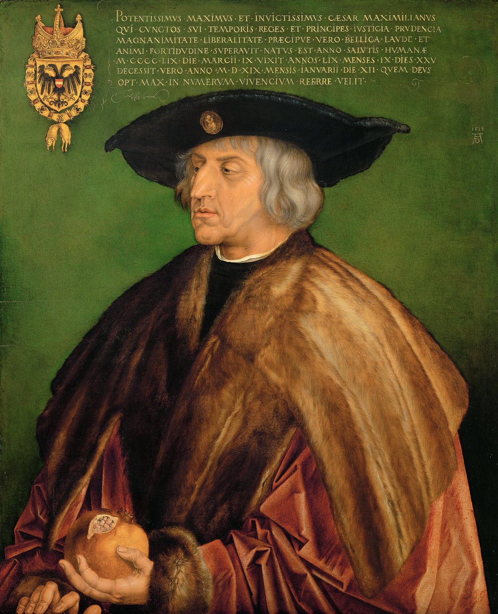 Allemand : Kaiser Maximilian I. Maximilien I, Empereur romain germanique - Albrecht Dürer