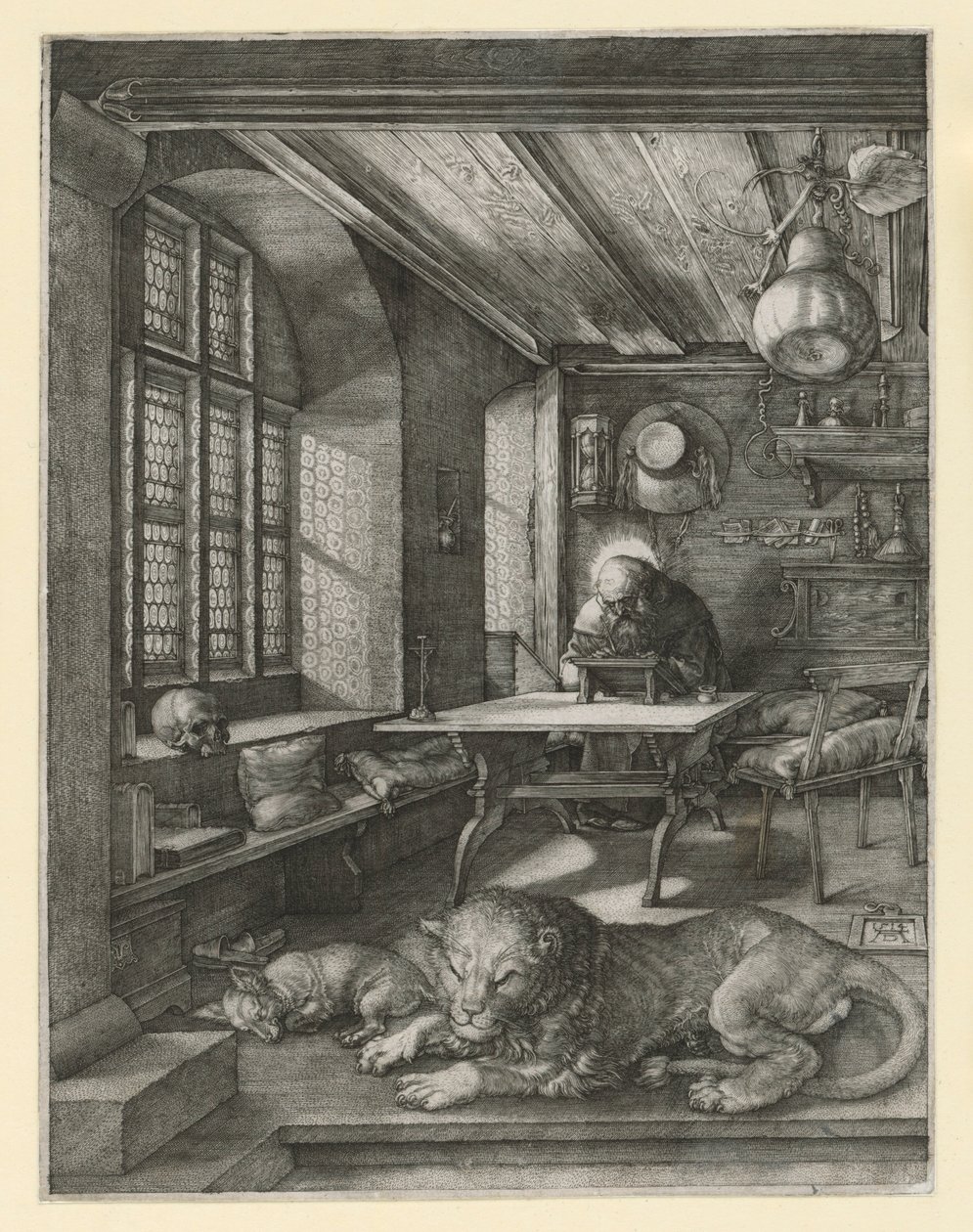Saint Jérôme dans son reliquaire - Albrecht Dürer
