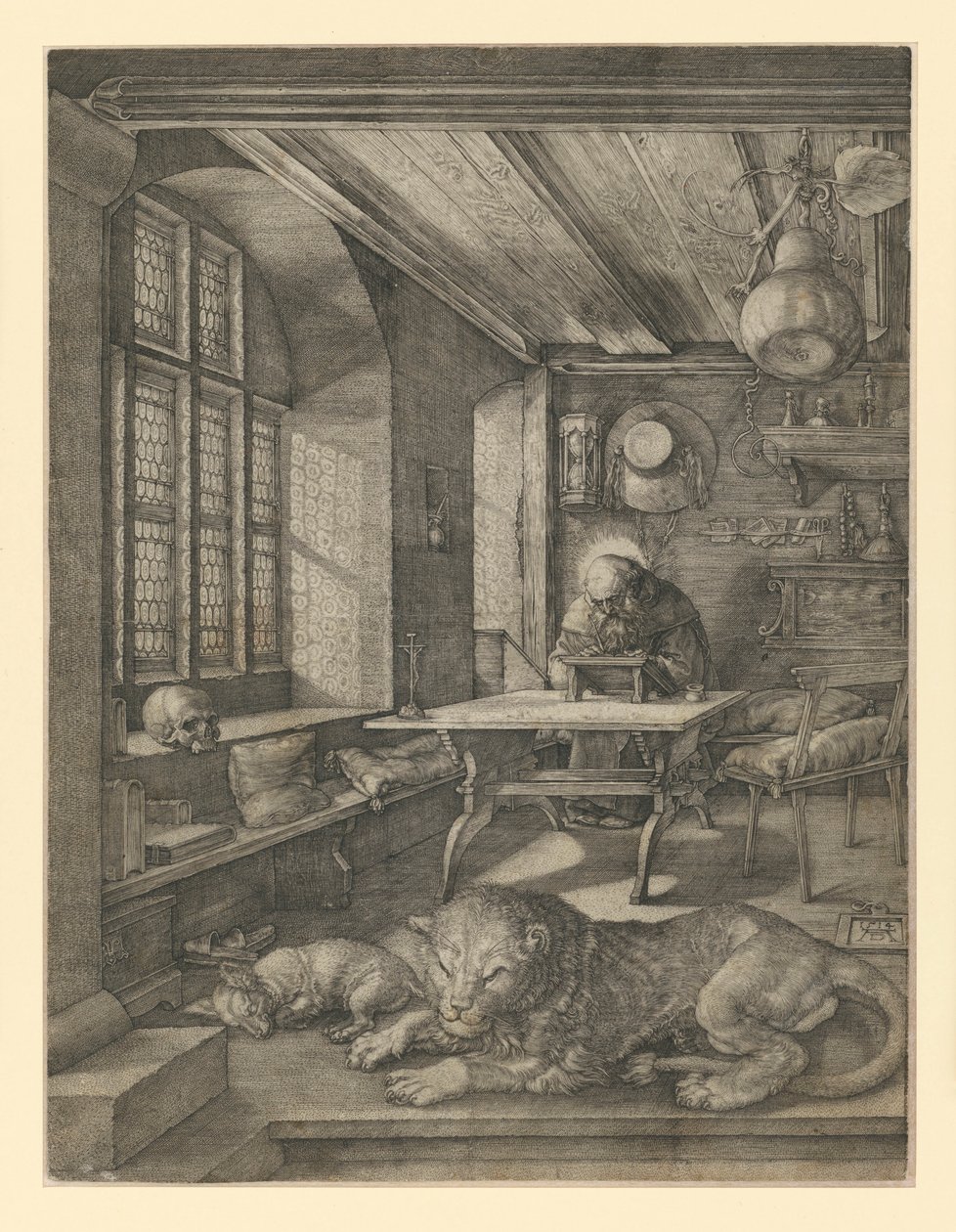 Saint Jérôme dans son reliquaire - Albrecht Dürer