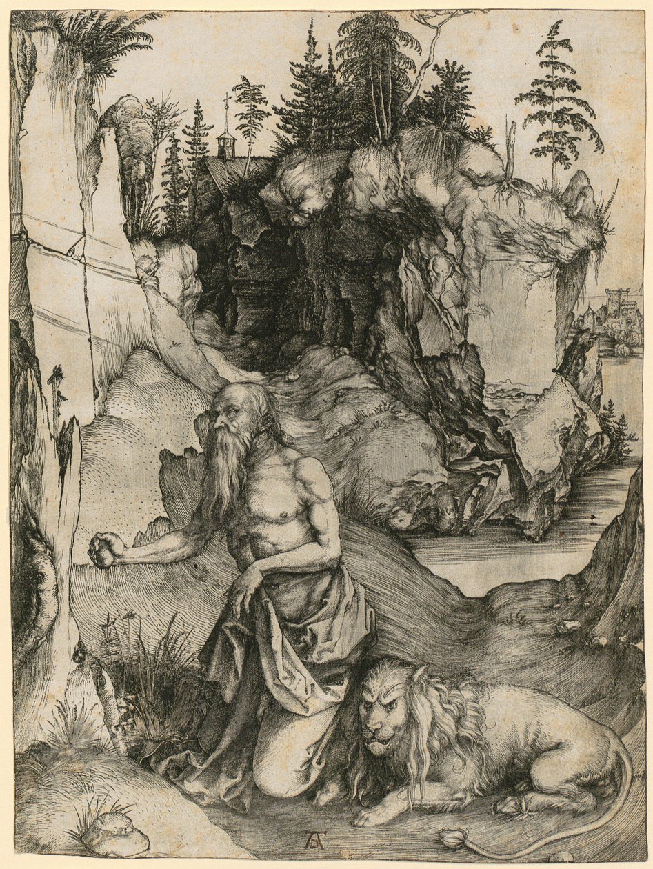 Saint Jérôme dans le désert - Albrecht Dürer