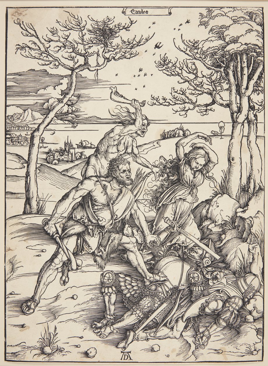 Hercule conquérant les jumeaux Molionides - Albrecht Dürer