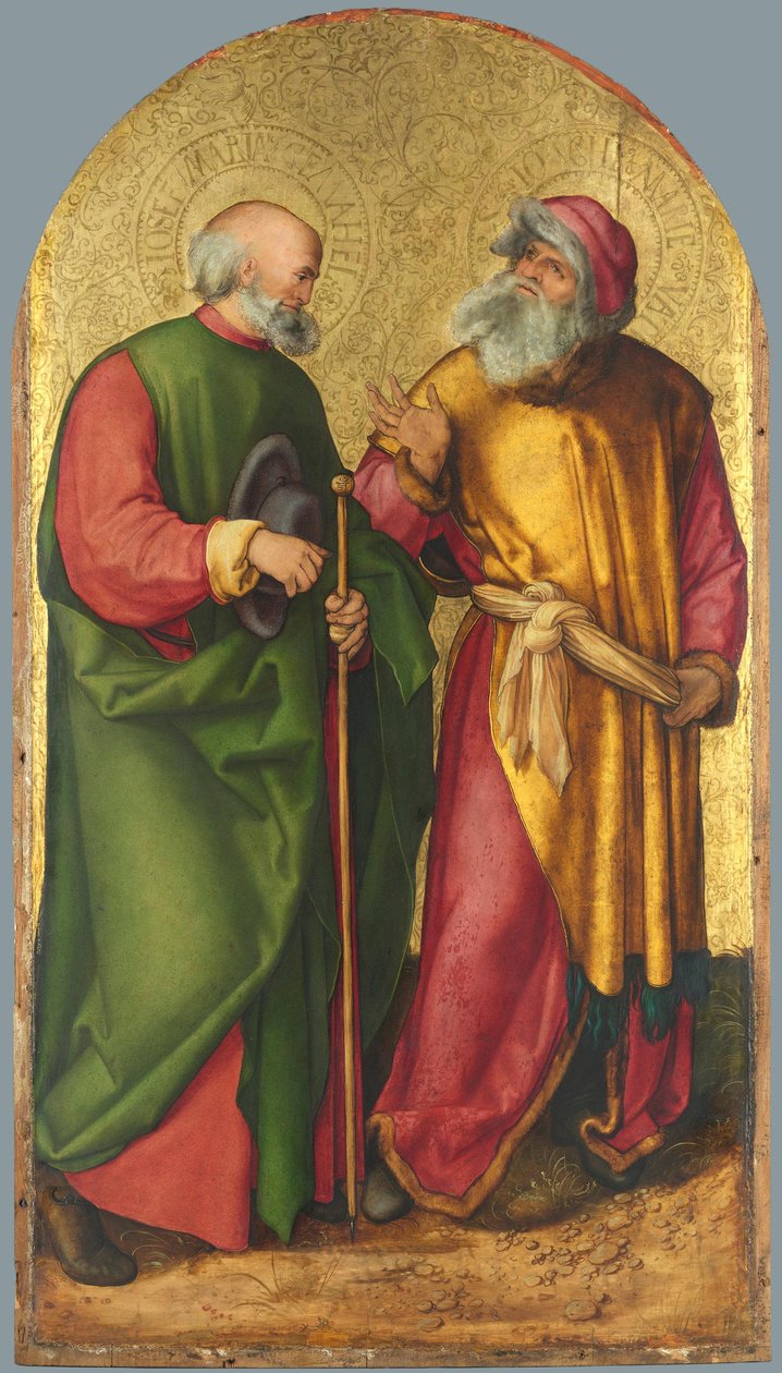 Retable Jabach : saints Joseph et Joachim - Albrecht Dürer