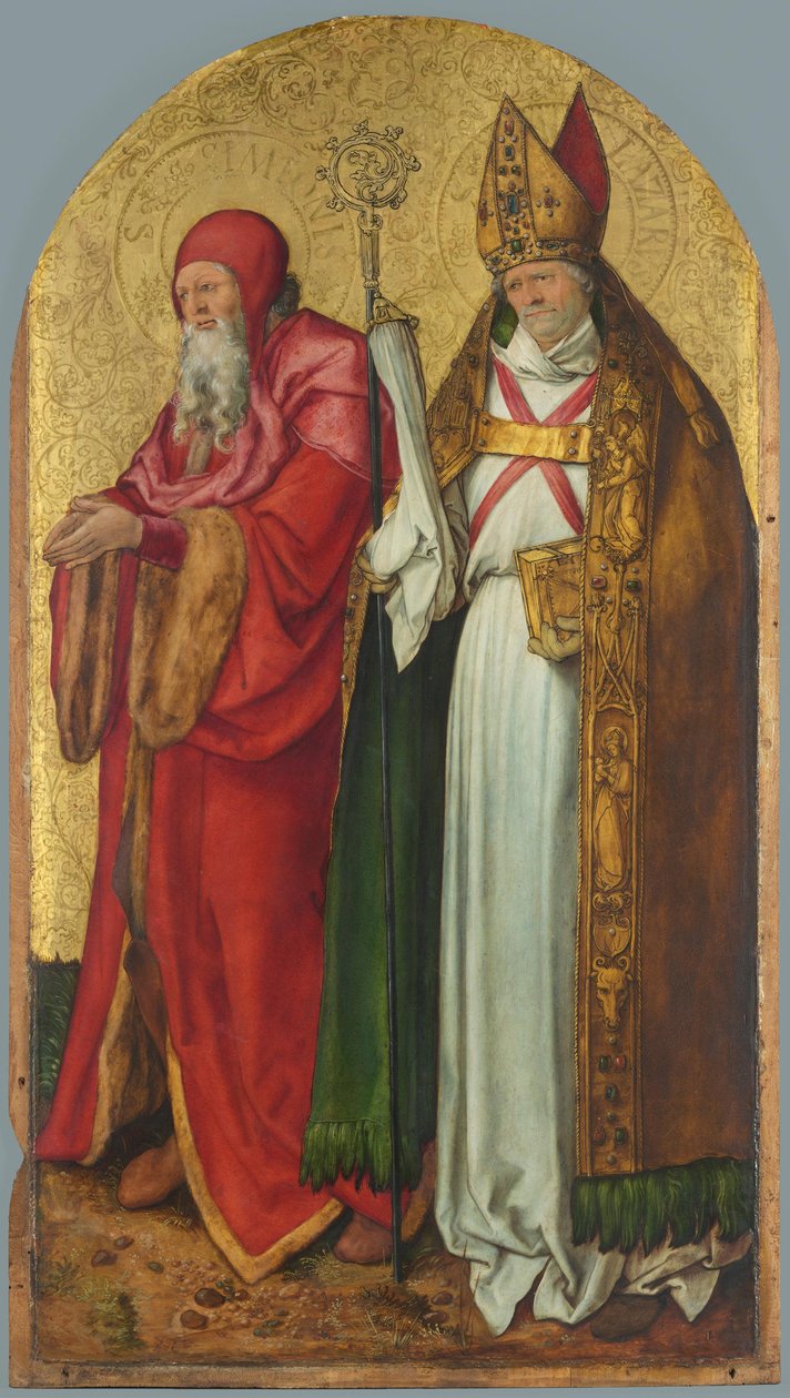 Autel de Jabach : Saints Siméon et Lazare - Albrecht Dürer