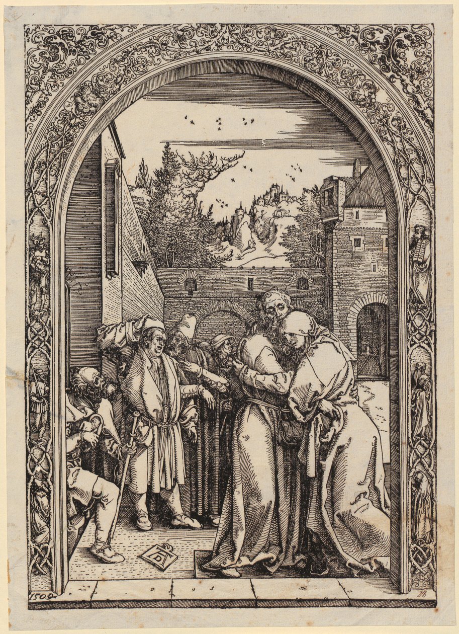 Joachim et Anne sous la Porte d