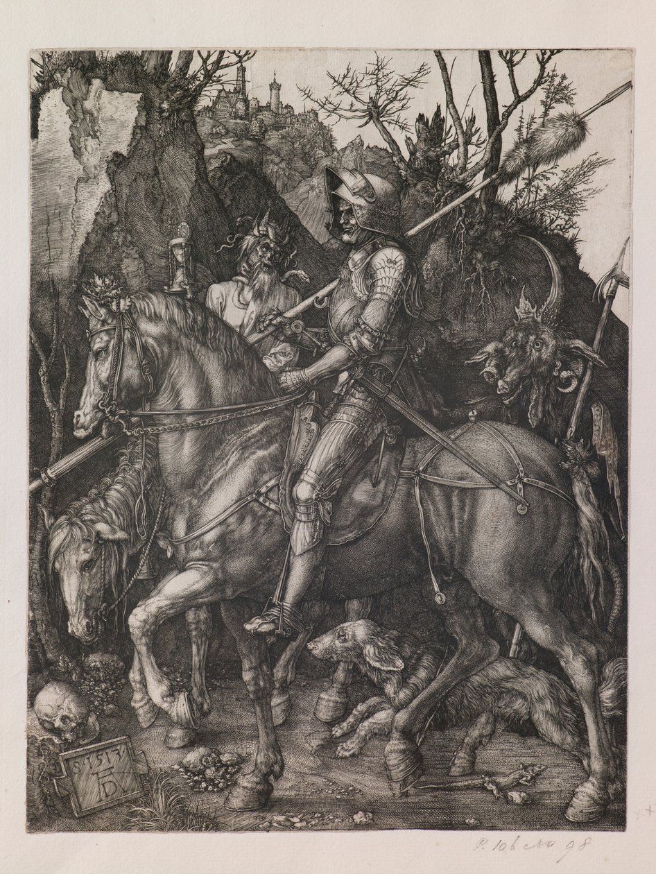Le Chevalier, la Mort et le Diable - Albrecht Dürer