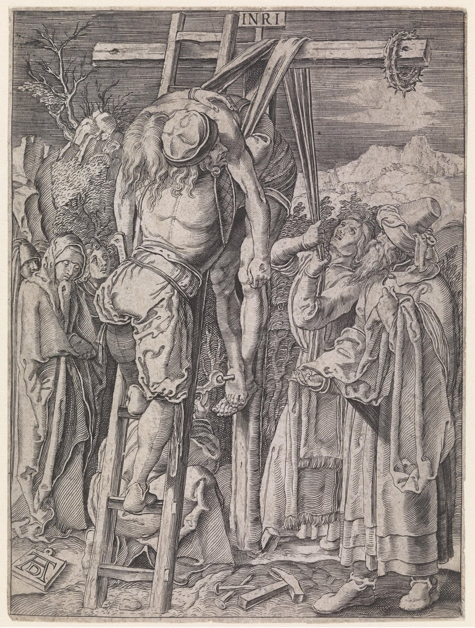 Descente du Christ de la croix - Albrecht Dürer